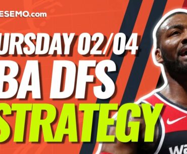 NBA DFS PICKS: DRAFTKINGS & FANDUEL DAILY FANTASY BASKETBALL STRATEGY | THURSDAY 2/4/21