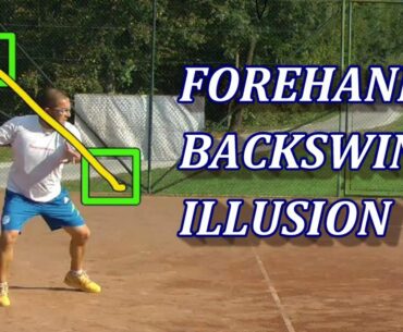 A Breakdown Of A Tennis Forehand Backswing