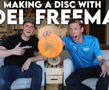Making a Disc with Joel Freeman | Professional Disc Golfer with Innova Discs & Infinite Discs