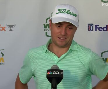 Justin Thomas Saturday Flash Interview 2021 Waste Management Phoenix Open - Round 3