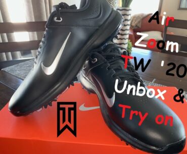 Nike Golf-Air Zoom TW20-TIGER!!-Unboxing-Try on
