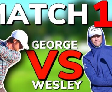 PGA TOUR Pro vs Pro! WESLEY IS GOING DOWN!! Match 14. | Bryan Bros Golf