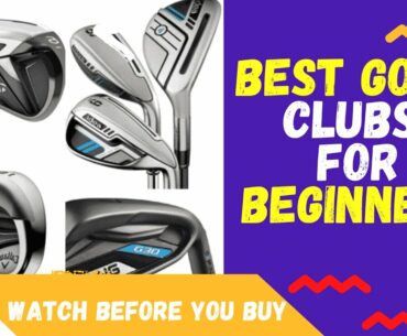 6 Best Golf Clubs For Beginners || Best Single Golf Clubs For Beginners || Golf Topic Reviews.