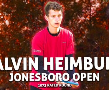 Calvin Heimburg Shoots a 52(-12) at the DGPT Jonesboro Open (1073 RATED DISC GOLF ROUND)