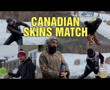 Canadian Winter Disc Golf Skins Match Featuring Ben Smith | F9 | Disc Golf Dummies