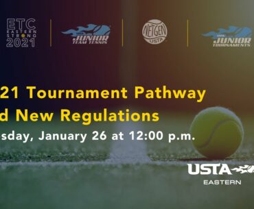 ETC 2021 - 2021 Tournament Pathway and New Regulations