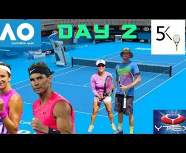Australian Open Tennis 2021 Day 2 Breakdown & Analysis
