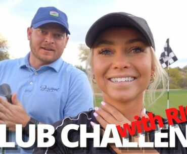 (GOLF) 3-CLUB MATCH WITH RIGGS