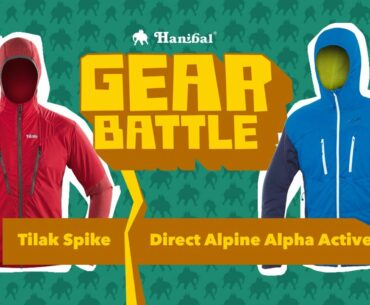 GEAR BATTLE: Tilak Spike vs Direct Alpine Alpha Active | Hanibal.cz