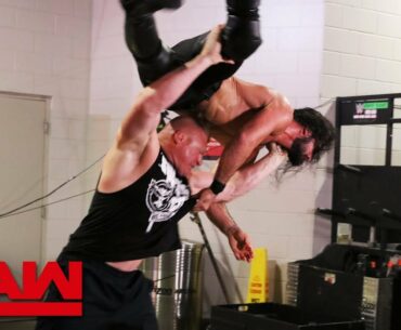 Brock Lesnar pummels an injured Seth Rollins: Raw, July 29, 2019