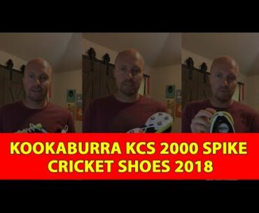 Kookaburra KCS 2000 spike cricket shoes 2018 - Cricket Store Online