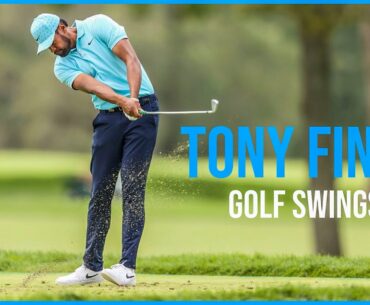 Shortest Backswing Tony Finau Swing & Slow Motion