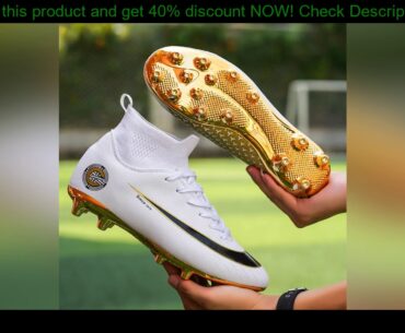 top Football Shoes for Men Soccer Kids Indoor Sneakers Turf Spike Superfly Futsal Original Comforta