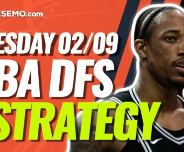 NBA DFS PICKS: DRAFTKINGS & FANDUEL DAILY FANTASY BASKETBALL STRATEGY | TUESDAY 2/9/21