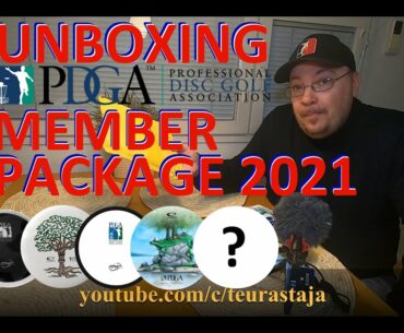 Unboxing PDGA Member package 2021 [FIN]