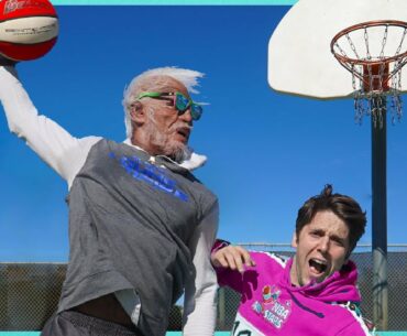I got DUNKED ON by an OLD MAN! *Real Life Uncle Drew?*