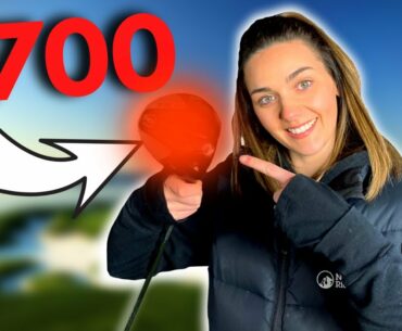 MY GIRLFRIEND GETS AN EXPENSIVE NEW DRIVER! AND SMASHES IT!!!