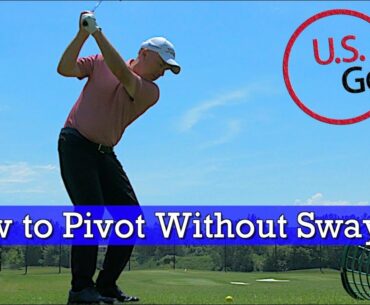 Sway vs Pivot - How to Get a Better Golf Swing (GOLF ROTATION)