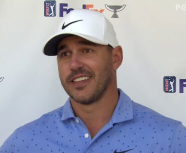 Brooks Koepka Friday Flash Interview 2021 Waste Management Phoenix Open - Round 2