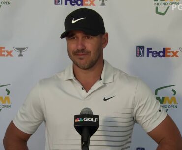 Brooks Koepka Saturday Flash Interview 2021 Waste Management Phoenix Open - Round 3