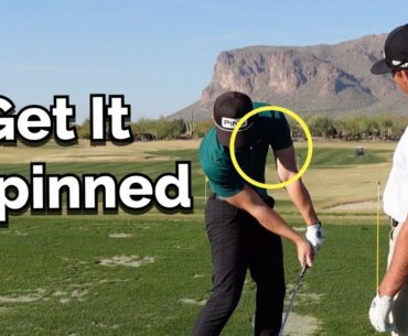 Stop Getting Your Arms Stuck In Your Golf Swing