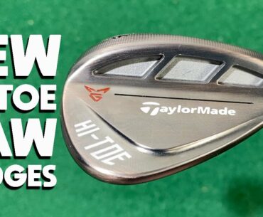 NEW TAYLORMADE HI-TOE RAW WEDGES