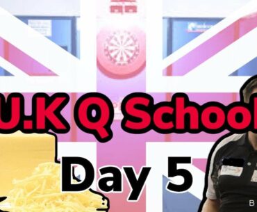 UK Q School day 5 - More shocks and the points updated