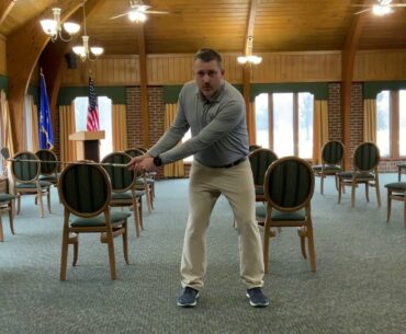 Two Proper Backswing Positions - Indoor Golf Swing Practice