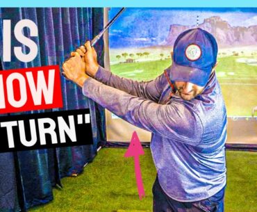 Stop Trying To Make A Backswing Turn | WIND Up Your Golf Swing Like THIS