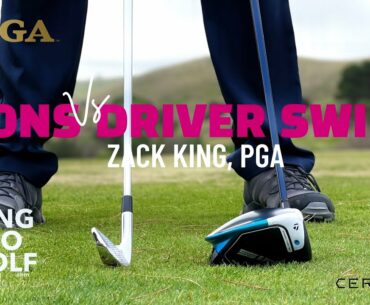 Golf Instruction | Fundamentals of hitting the Driver | KingProGolf