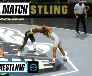 157 LBS: Elijah Cleary (OSU) vs. #7 Kendall Coleman (Purdue) | 2021 B1G Wrestling