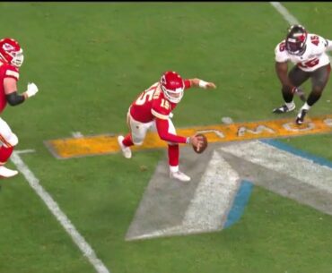 Patrick Mahomes gets CRUSHED from all directions