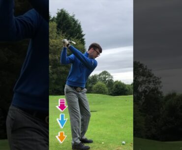 HOW TO MAXIMISE POWER IN YOUR GOLF SWING AND ELIMINATE A COMMON FAULT! #shorts