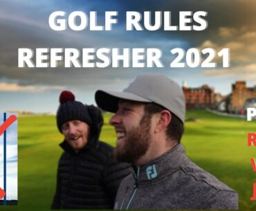 Golf Rules Refresher 2021 - Rules with Jules Part 1