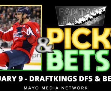 DraftKings NHL Picks Tuesday 2/9/21 | NHL Bets and Props | 2021 Fantasy Hockey