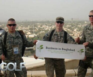 Bunkers in Baghdad providing U.S. service members with golf equipment | Golf Today | Golf Channel