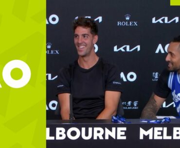 Thanasi Kokkinakis & Nick Kyrgios "It was good fun." press conference (1R) | Australian Open 2021