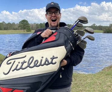 WE BOUGHT GOLF CLUBS FROM A RESELLER & A SCOTTY CAMERON FROM A PAWN SHOP?!? (Overpriced??)