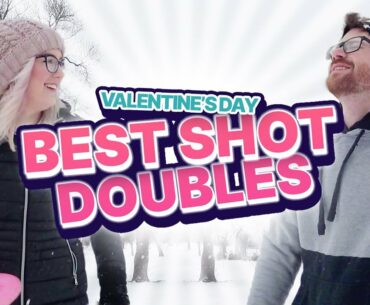 We Play BEST SHOT DOUBLES For Valentine's Day | F9 | Miss Frisbees