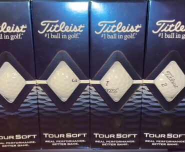 Titleist Tour Soft Golf Ball Giveaway-EJS Golf