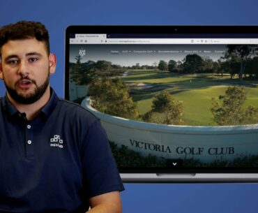 Victoria Golf Club - Website by MiClub Creative