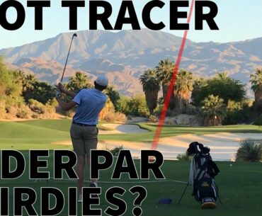 how to shoot UNDER PAR in golf.....Desert Willow Golf Resort Firecliff Course vlog.....SHOT TRACERS!