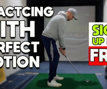 IMPROVING MY GOLF SWING WITH PERFECT MOTION