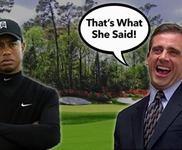 Tiger Woods: Fan Yells That's What She Said!