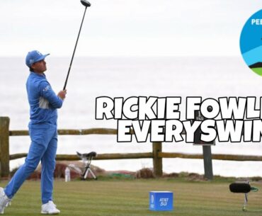 Rickie Fowler EverySwing From AT&T Pebble Beach Pro-Am 2021