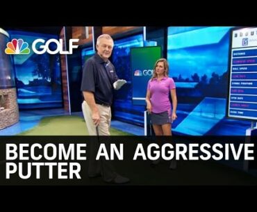 Aggressive Putting Drill - School of Golf | Golf Channel