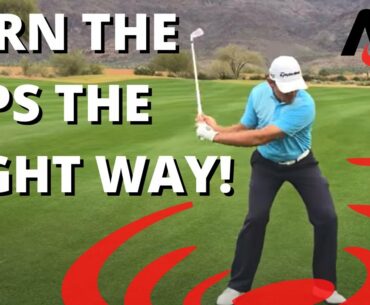 How to Turn The Hips Correctly In The Downswing | Milo Lines Golf