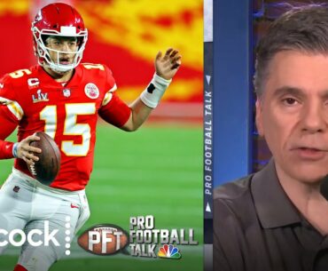 How did Patrick Mahomes' toe impact his SB LV performance? | Pro Football Talk | NBC Sports