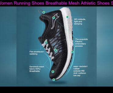 ONEMIX Women Running Shoes Breathable Mesh Athletic Shoes Super Light Outdoor Women Sports Shoes Wa