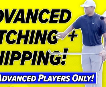 GOLF: Learn to Pitch/Chip Like a PGA Tour Pro! - ADVANCED GOLF INSTRUCTION!